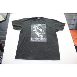 Streetwise Shirt Mens 3XL Black Crew Neck Short Sleeve